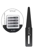Venta de cuchilla de bisturí Wylie WL-365E Model-A con pegamento negro underfill en Guatemala, ideal para componentes quirúrgicos, bajoPPLCD.