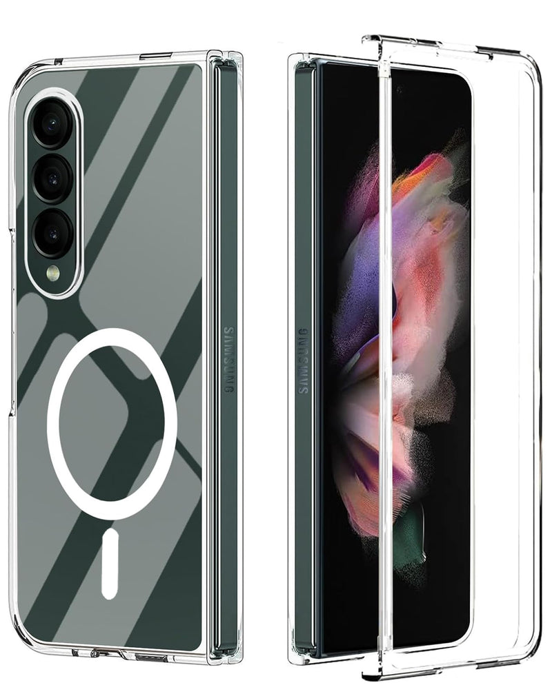 Funda de carga inalambrica Galaxy Z Fold 3 CLEAR (Full Bottom Close)