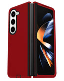 Funda heavy duty Samsung Galaxy Z Fold 5 (Rojo y Negro)