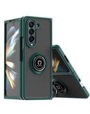 Case Samsung Galaxy Z Fold 6 en Guatemala con borde colorido, soporte I-ring y materiales de alta calidad.