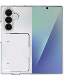 Funda antigolpe con ranura para tarjetas Samsung Galaxy Z Fold 7 (CLEAR)