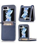 Funda de cuero original Galaxy Z Flip 6 - BLUE