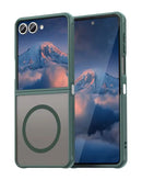 Encuentra la mejor funda magnética mate y translúcida para tu Samsung Galaxy Z Flip 7 en Guatemala.