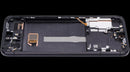 Pantalla OLED Samsung Galaxy S22 Plus 5G Phantom Black con marco, display de 120Hz para reparación de pantalla rota.