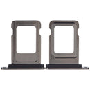 Bandeja para tarjeta SIM para iPhone 15 Pro / 15 Pro Max (Titanio Negro)