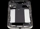 Chasis medio Light Gold para iPhone Air A3260 usado, con puerto de carga y partes pequeñas.