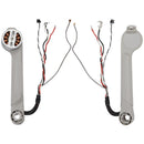 Brazo trasero izquierdo original DJI Mini 4 Pro usado, pieza de repuesto para reparación de drone.