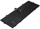 Batería de repuesto para Microsoft Surface Laptop Go 1943, modelo 916TA135H/DYNZ02, vista frontal.