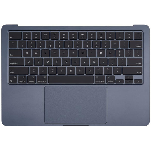 Carcasa superior con bateria y teclado para MacBook Air 13" (A2681 / Mid 2022) (Midnight) (Teclado EEUU)