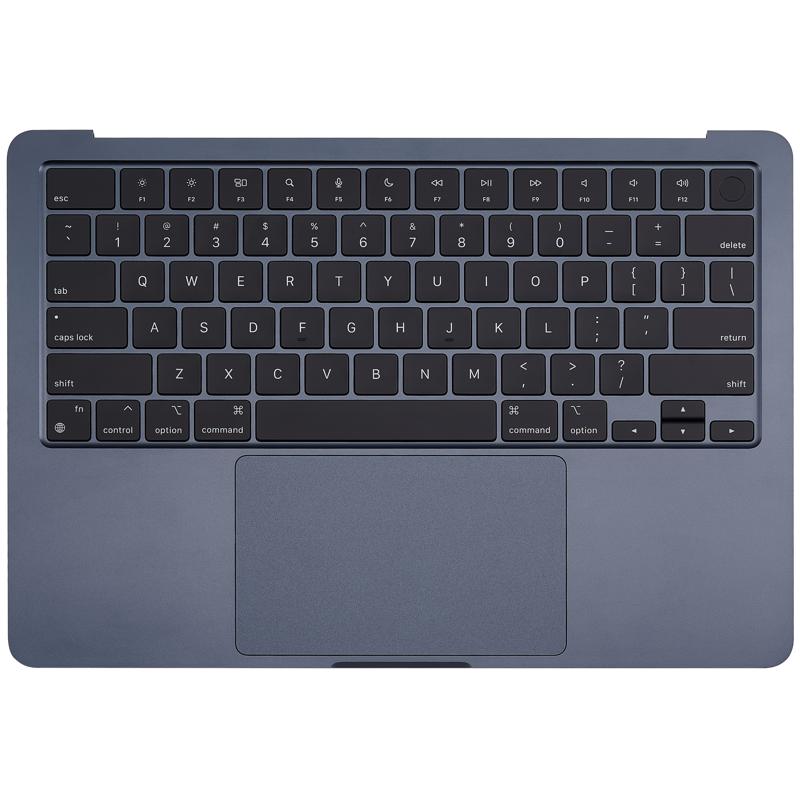 Carcasa superior con bateria y teclado para MacBook Air 13" (A2681 / Mid 2022) (Midnight) (Teclado EEUU)