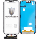 Flex corto 4 in 1 digitizer touch con glass, OCA y frame preinstalado iPhone 15 Pro Max