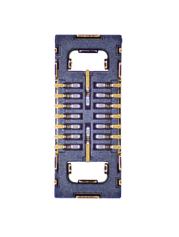 Conector FPC de 14 pines para iPhone XS / XS Max disponible en Guatemala para reparaciones rápidas.