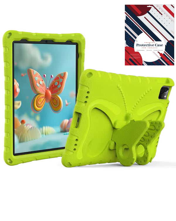 Encuentra la funda Big Butterfly GREEN para iPad en Guatemala, ideal para proteger tu dispositivo de forma original y colorida.