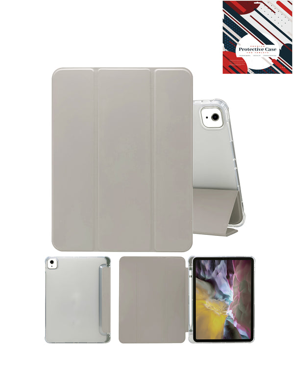 Encuentra el soporte inteligente de PU con porta lápiz para iPad Air en Guatemala, ideal para proteger tu dispositivo y mantenerlo seguro.