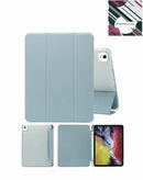 Soporte PU inteligente con portapen BLUE para iPad Air en Guatemala, ideal para accesorios y reparaciones.