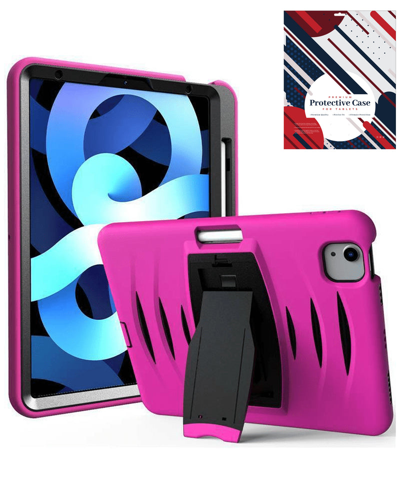 Compra la mejor funda antigolpe en Guatemala para tu iPad Air 11 / 2024 / Air 4 / Air 5 / Pro 11 en color rosado.