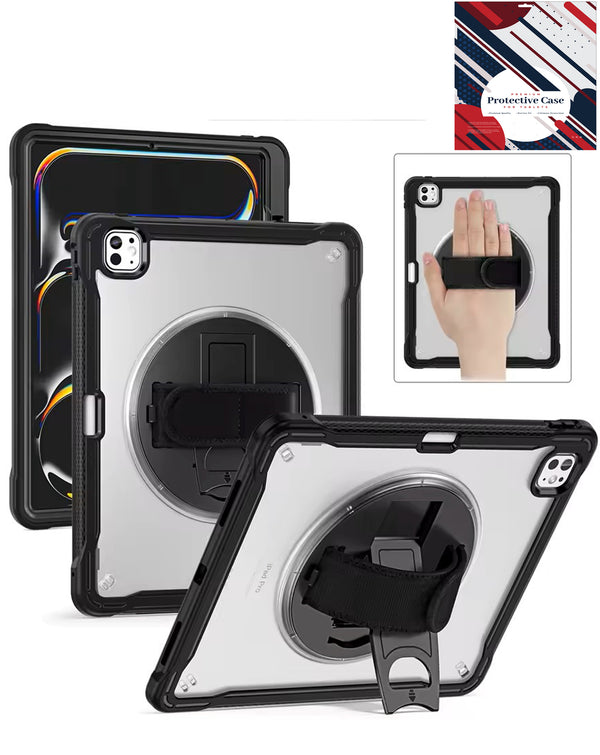 Encuentra la mejor funda protectora de cuerpo completo en color negro para iPad Air 11 en Guatemala.