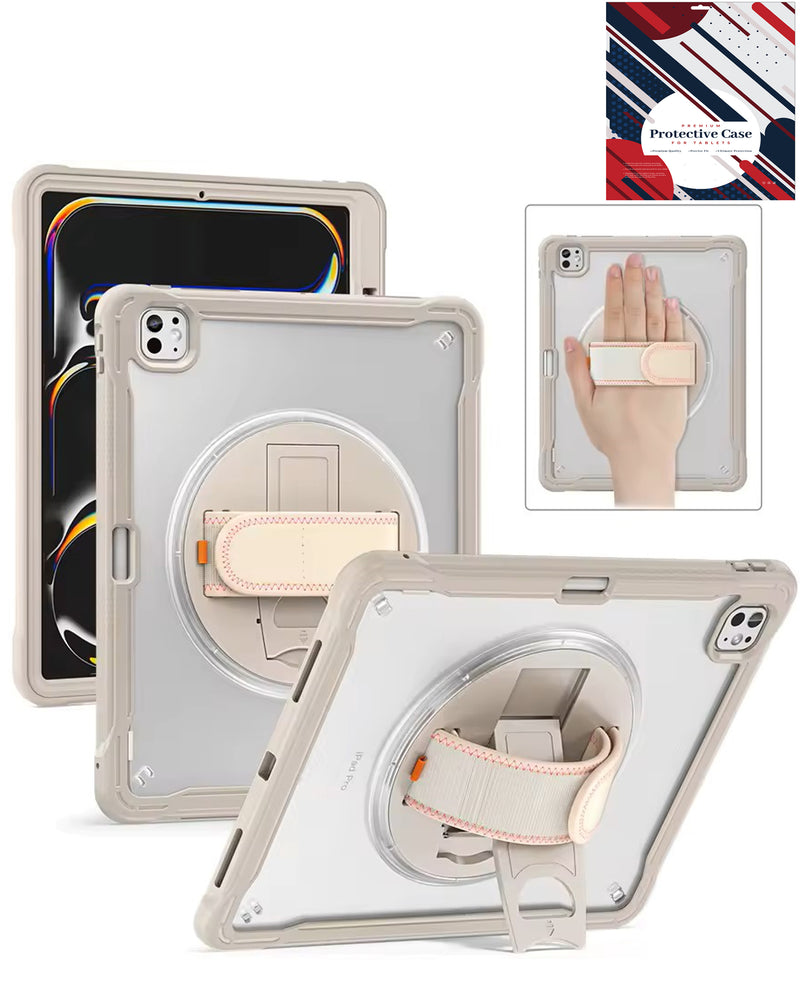 Encuentra la funda protectora KHAKI para iPad Air 11 en Guatemala, ideal para proteger tu dispositivo en los talleres de accesorios Apple de la ciudad.