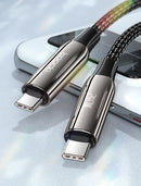 Encuentra en Guatemala el cable Toocki USB C-C Super Fast Braided para puerto de carga.