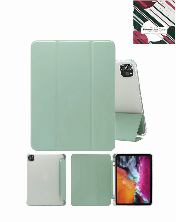 Soporte PU inteligente con porta lápiz para iPad Air 13 2024 / Pro 12.9 (3rd / 4th / 5th / 6th) en Guatemala.