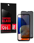 Vidrio templado de privacidad para Samsung Galaxy A14 5G en Guatemala.