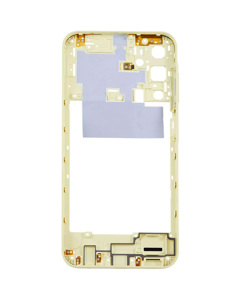 Encuentra la carcasa central amarilla para Samsung Galaxy A15 5G en Guatemala, donde puedes adquirirla al mayor.