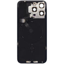 Compra la tapa trasera con placa de acero, carga NFC inalámbrica, MagSafe imán y linterna para iPhone 15 Pro Max en Guatemala.