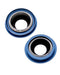 Lente de camara trasera con soporte y bisel para iPhone 13 / 13 Mini (Azul) (Zafiro Real / Premium)