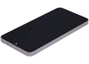 Pantalla OLED Samsung Galaxy S25 5G Silver Shadow con marco, repuesto para reparación de display roto.