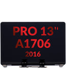 Reparación de pantalla Space Gray MacBook Pro 13 (A1706 / Late 2016) en Guatemala.