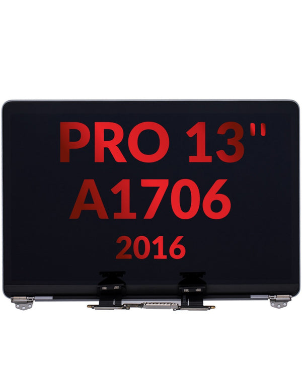 Reparación de pantalla Space Gray MacBook Pro 13 (A1706 / Late 2016) en Guatemala.
