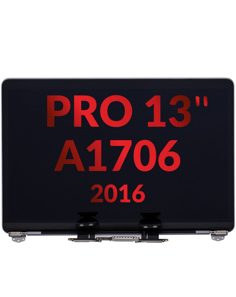 Reparación de pantalla Space Gray MacBook Pro 13 (A1706 / Late 2016) en Guatemala.