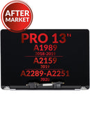 Encuentra pantallas plateadas para MacBook Pro 13 en Guatemala con nuestro servicio de reparación y reemplazo de pantallas LCD.