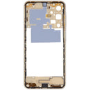 Encuentra la carcasa media Samsung Galaxy A16 5G (A166U / 2024) versión de EE. UU. (dorado) en Guatemala para reparaciones y ventas al por mayor.