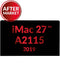 Reparación de pantalla iMac 27 Retina 5K en Guatemala, repuesto original LM270QQ1 SDE1.