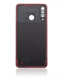 Tapa trasera azul pavoreal para Huawei P30 Lite/Nova 4E, sin logo, con lente de cámara.