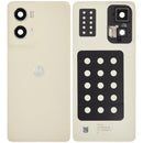 Tapa trasera premium Caramel Latte para Motorola Moto G Stylus 5G (XT2419, 2024), repuesto de reparación.