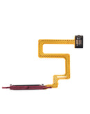 Repara el sensor de huellas del Galaxy A22 5G en Guatemala con este cable flex negro.