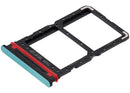Bandeja SIM card Motorola Moto G67 Power XT2533 color cilantro, repuesto esencial para cambio de SIM.