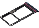 Bandeja SIM azul marino para Motorola Moto G37 Power XT2625, repuesto esencial para reparación.