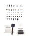 Encuentra tu juego completo de soporte y tornillos para MacBook Air 13 Retina Late 2020 en Guatemala, ideal para reparaciones y mantenimiento a precios de mayorista.