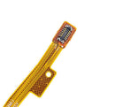 Botón home blanco con sensor de huellas y cable flex para Asus ZenFone 4 ZE554KL.