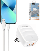 Encuentra el cargador de pared LDNIO A2425C QC3.0+PD en Guatemala para una carga rápida y eficiente de tus dispositivos USB.