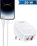 Encuentra el cargador de pared LDNIO A2425C QC3.0+PD en Guatemala para una carga rápida y eficiente de tus dispositivos USB.