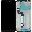 Pantalla LCD original Xiaomi Redmi Note 6 Pro negra con display, perfecta para cambio de pantalla.