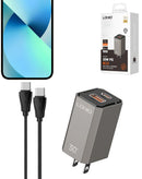 Encuentra el cargador rápido plegable LDNIO A2527C USB C-C (30W) en Guatemala para comprar al por mayor o reparar tus dispositivos.