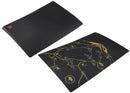 Carcasa PS5 Ghost of Yotei Golden Black, frontal y trasera, para modelos 1000, 1100, 1200.