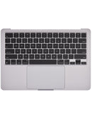 Tapa superior con teclado US y touchpad para MacBook Air 13 disponible en Guatemala para reparaciones en talleres especializados.