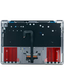 Encuentra la tapa superior con teclado US y touchpad para MacBook Air 13 (A2681 / Mid 2022) en Guatemala, ideal para reparaciones de MacBook.