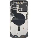Tapa trasera usada iPhone 14 Pro Max Space Black A2651, carcasa de repuesto para reparación.
